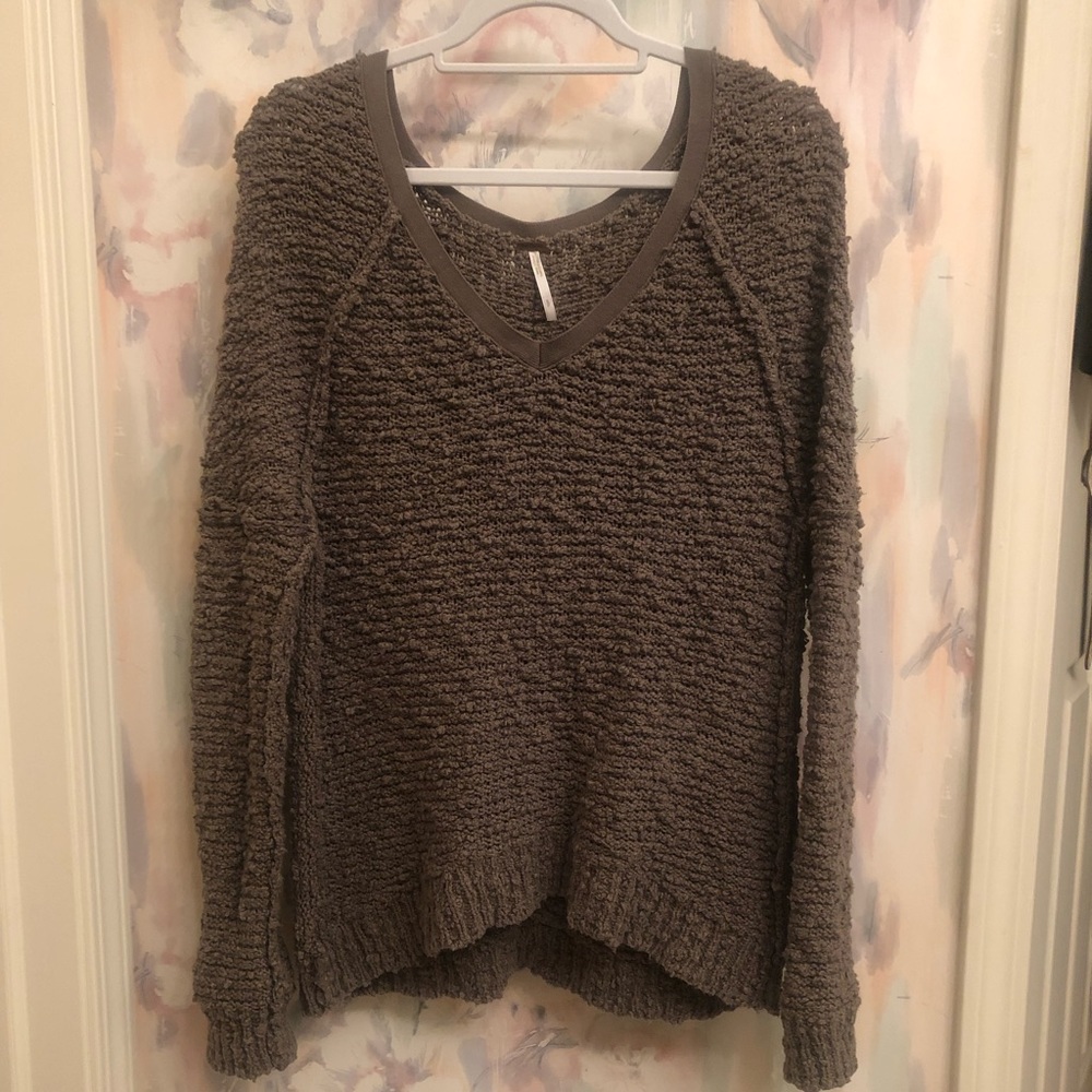 Free people, size small, green sweater